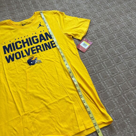 Michigan Wolverines Football 2018 Season T Shirt Mens Small Jordan Nike U of M - Picture 6 of 7